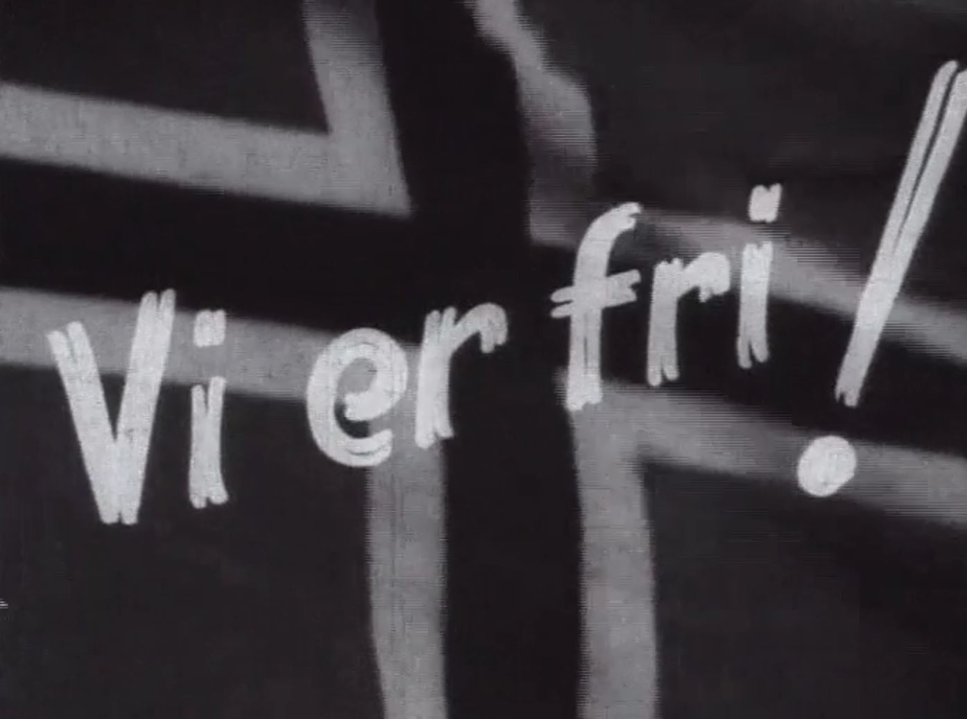 Vi er fri!